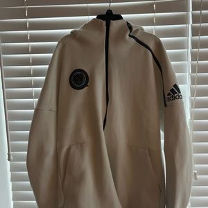 White Philadelphia union heavy jacket worn once